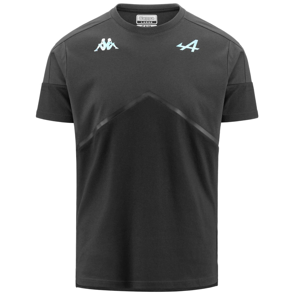 Alpine Racing F1 Men's Supporter T-Shirt- Blue/Dark Grey/Light Gray T-shirts Alpine S Dark Grey 