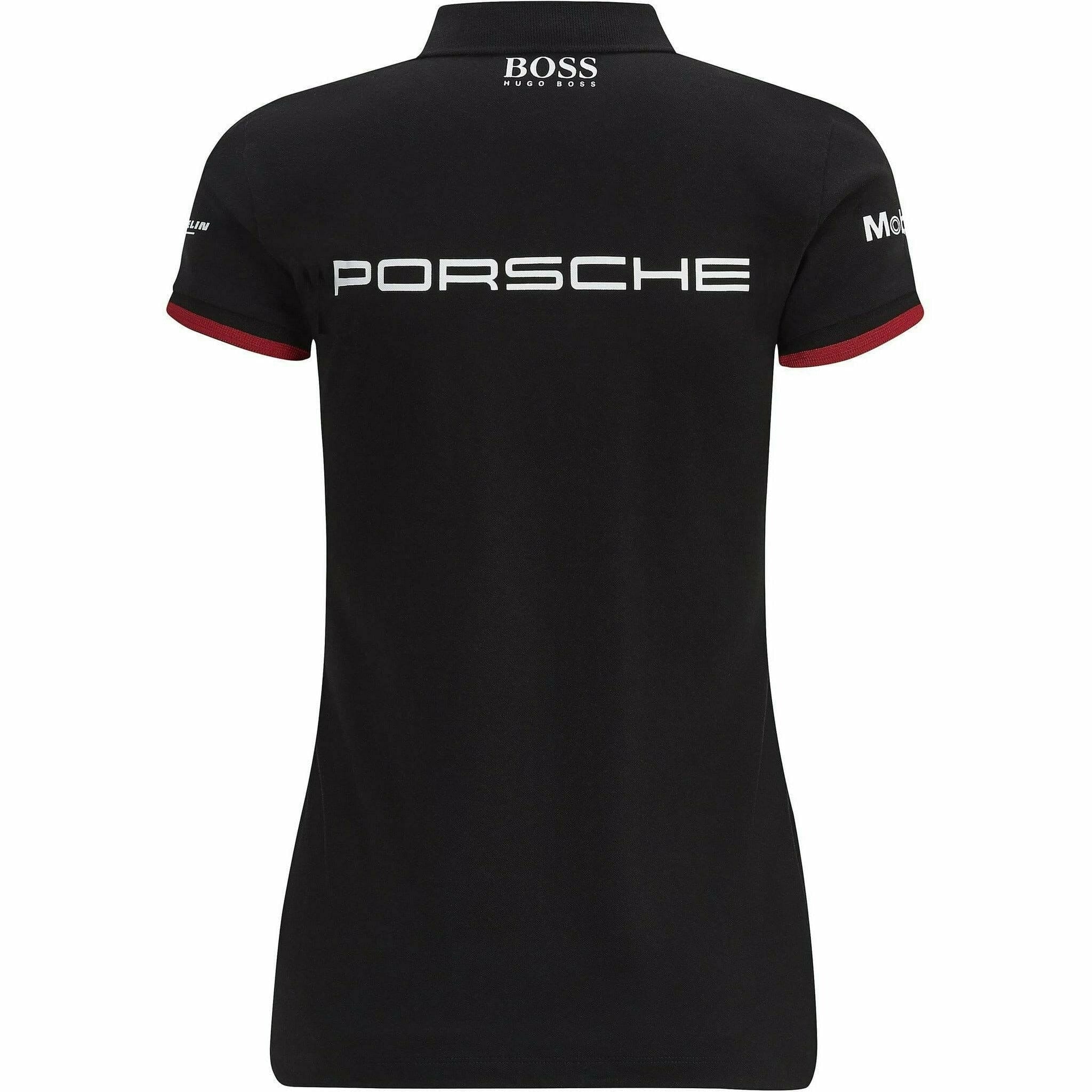 Porsche Motorsport Women s Black Team Polo w Motorsport Kit CMC