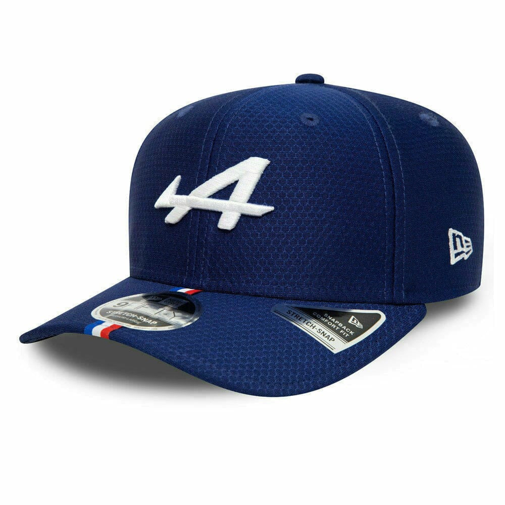 Alpine Racing F1 New Era 9fifty 2022 Team Hat - Blue Hats Midnight Blue