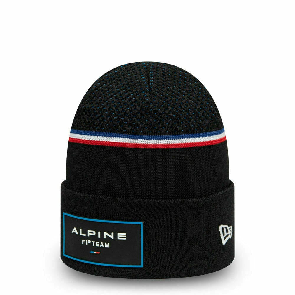 Alpine Racing F1 New Era Esteban Ocon Cuff Beanie - Black Hats Black
