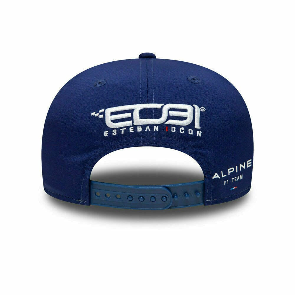Alpine Racing F1 New Era 9Fifty 2022 Esteban Ocon Team Hat - Navy Hats Midnight Blue