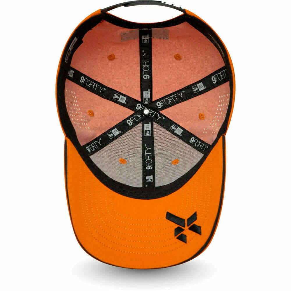 McLaren F1 New Era 9Forty Kids 2022 Daniel Ricciardo Team Hat- Papaya Hats Chocolate