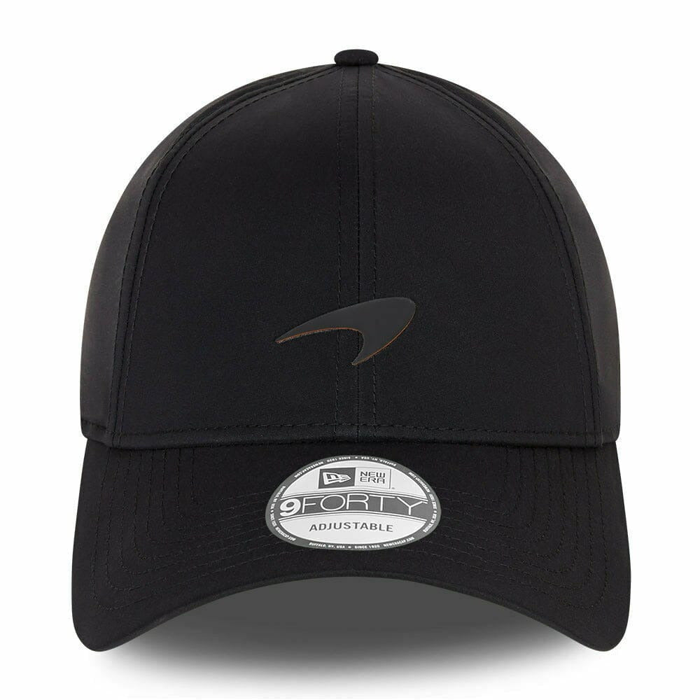 McLaren F1 Lifestyle New Era 9Forty Baseball Hat - Black Hats Dark Slate Gray
