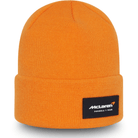 McLaren F1 New Era Essential Cuff Beanie- Papaya/Anthracite Hats Chocolate