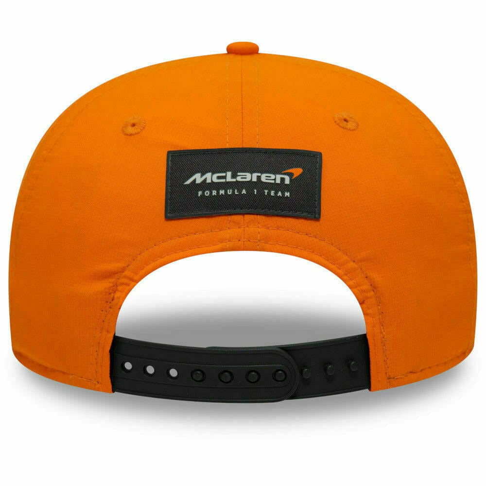 McLaren F1 New Era 9Fifty Kids 2022 Lando Norris Team Hat- Papaya Hats Chocolate