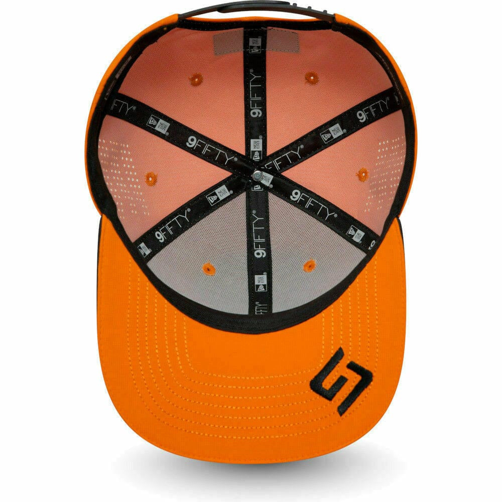 McLaren F1 New Era 9Fifty Kids 2022 Lando Norris Team Hat- Papaya Hats Chocolate