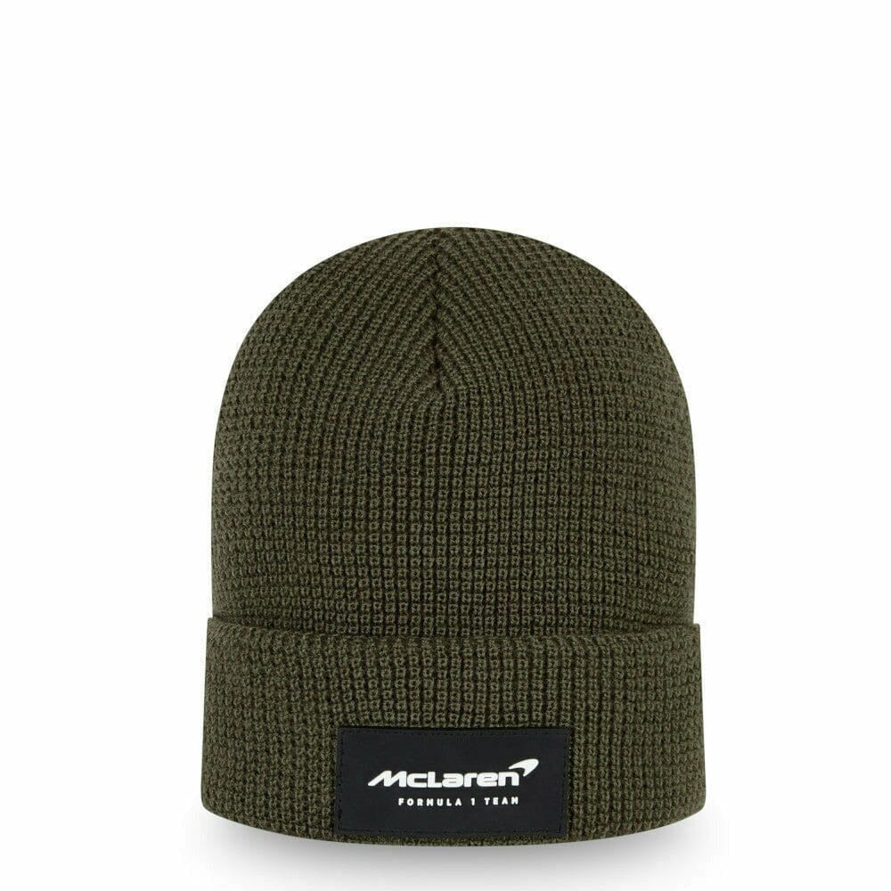McLaren F1 New Era Team Daniel Ricciardo Fisherman Cuff Beanie Hats Dark Slate Gray