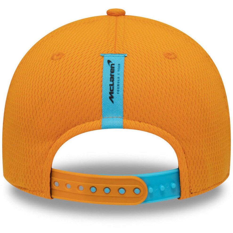 McLaren F1 NEW ERA 9FORTY Kids 2023 Team Oscar Piastri Hat- Youth Papaya Hats Chocolate