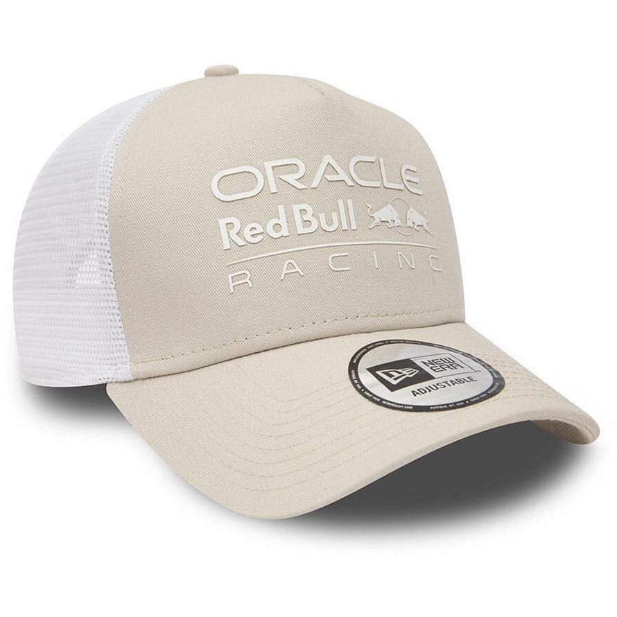 Red Bull Racing F1 New Era Classic Trucker Hat Hats Light Gray