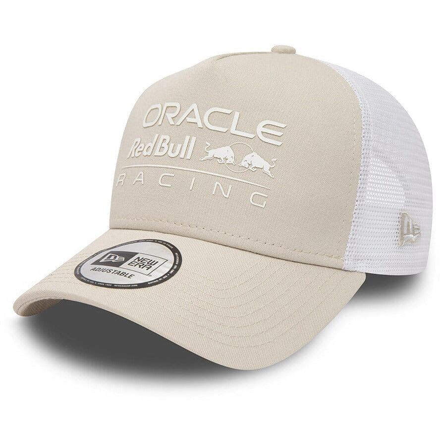 Red Bull Racing F1 New Era Classic Trucker Hat Hats Light Gray