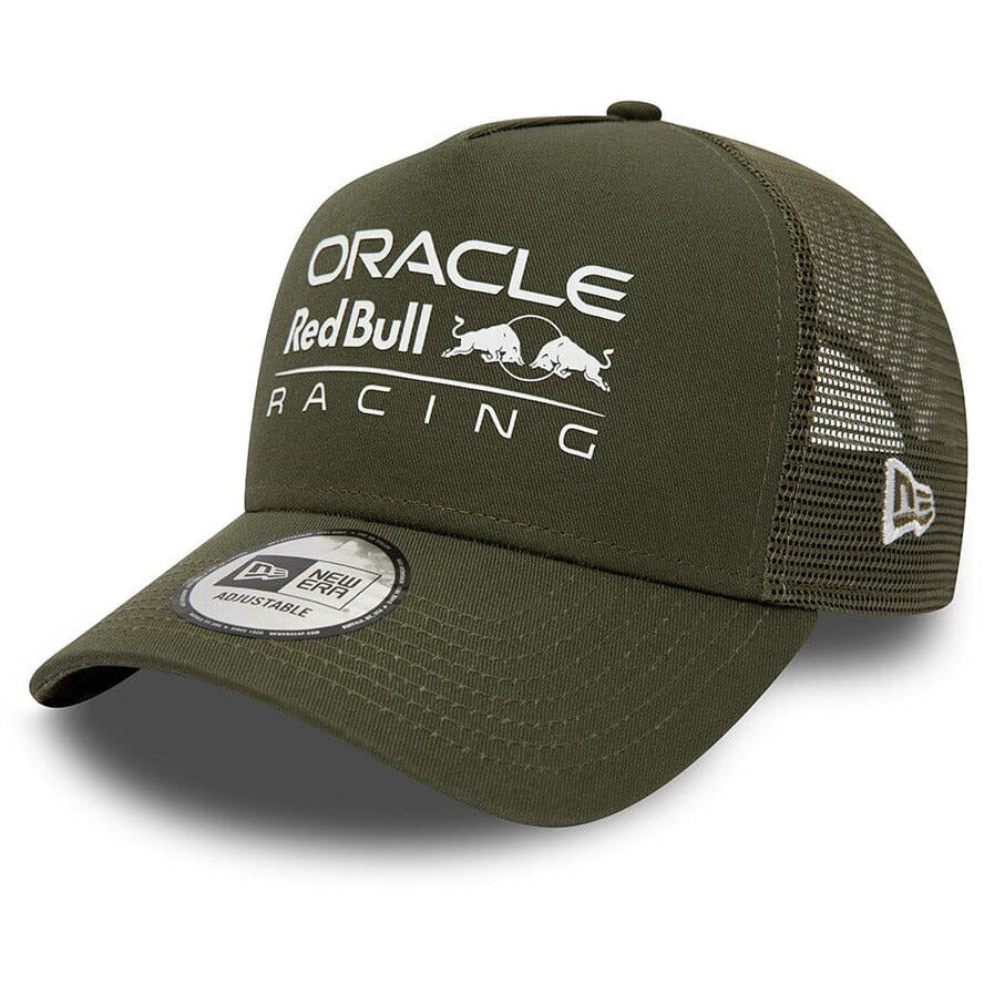 Red Bull Racing F1 New Era Classic Trucker Hat Hats Dark Slate Gray