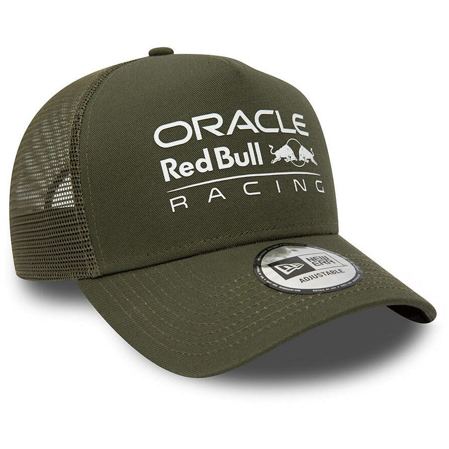 Red Bull Racing F1 New Era Classic Trucker Hat Hats Dark Slate Gray