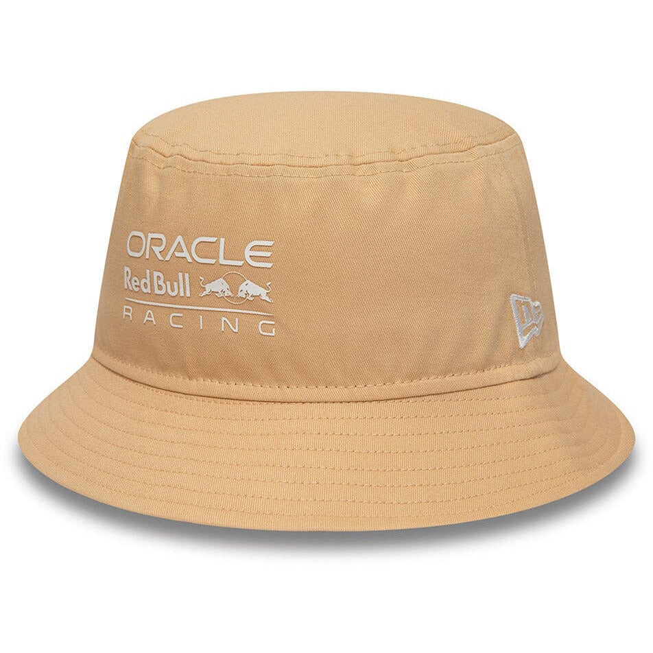 Red Bull Racing F1 New Era Seasonal Bucket Hat Hats Tan