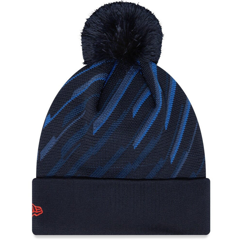 Red Bull Racing F1 New Era Team Cuff Beanie Hats Dark Slate Gray