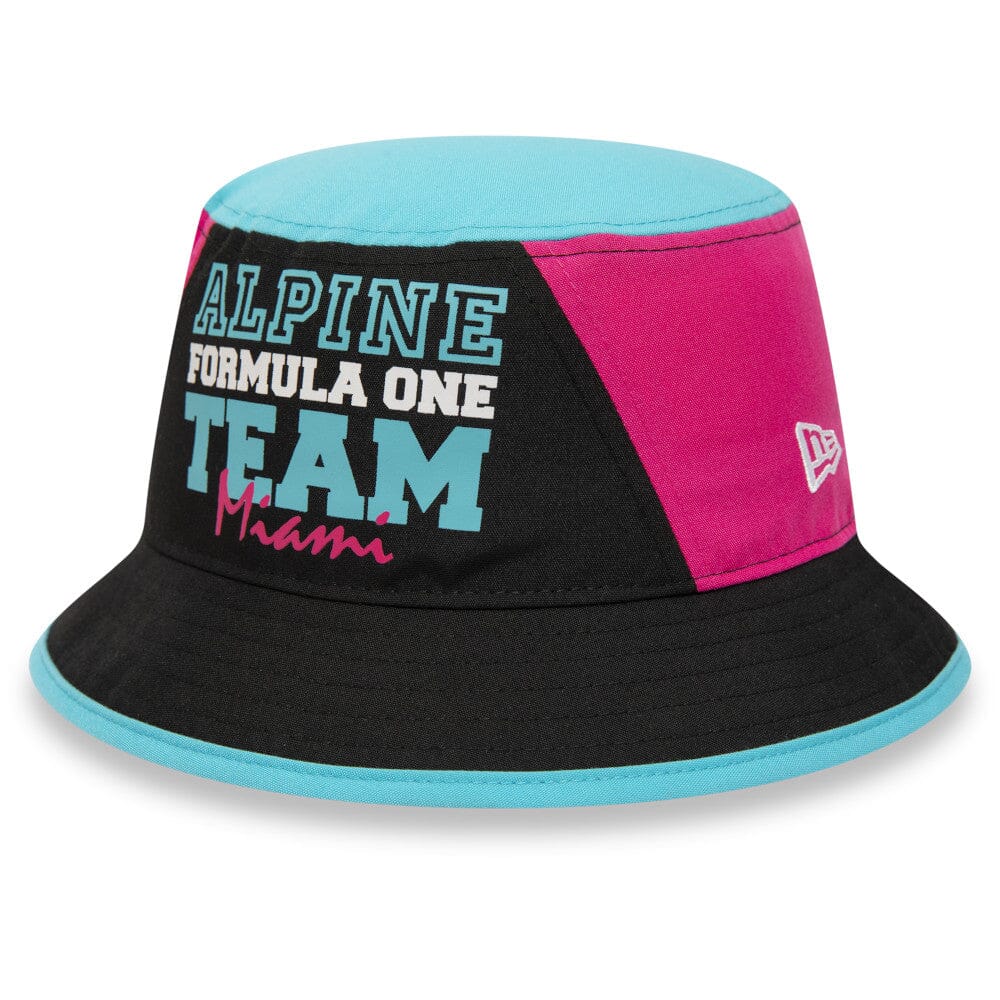 Alpine Racing F1 New Era 9forty 2023 Special Edition Miami Bucket Hat Hats Alpine 