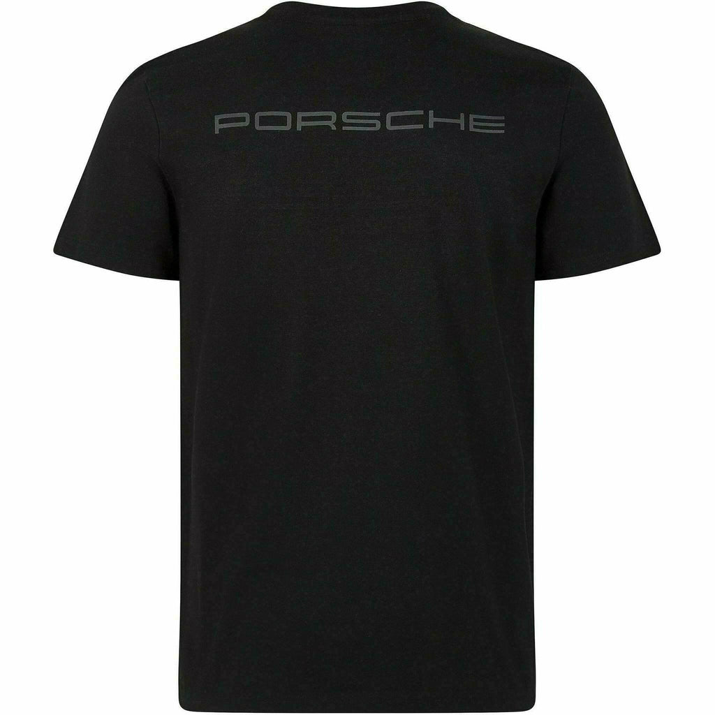 Porsche Motorsport Men's Black T-Shirt T-shirts Black