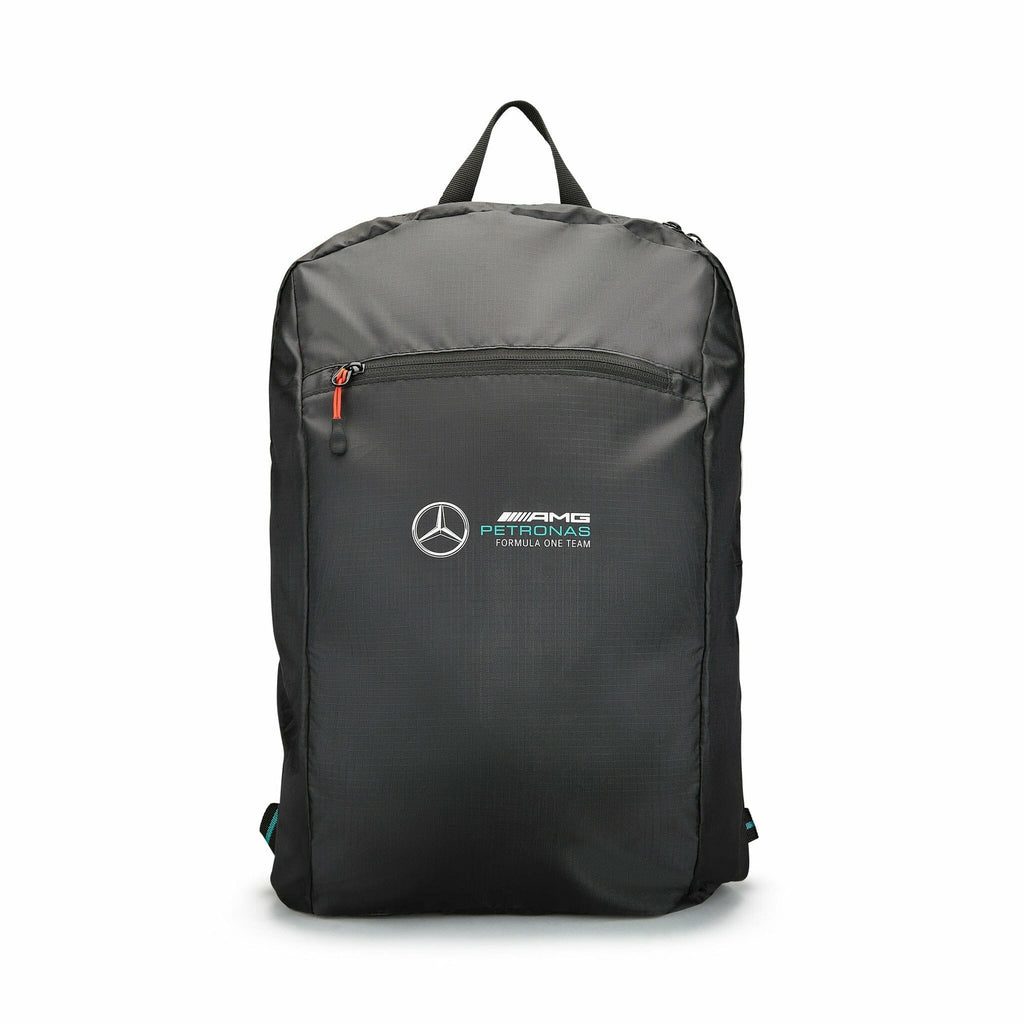 Mercedes Benz AMG Petronas F1 Packable Backpack Black Bags Dark Slate Gray