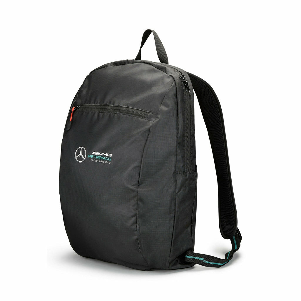 Mercedes Benz AMG Petronas F1 Packable Backpack Black Bags Dark Slate Gray