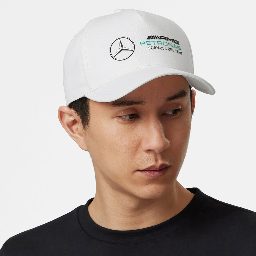 Mercedes Benz AMG Petronas F1 Racer Hat -Black/Grey/White Hats Mercedes AMG Petronas 