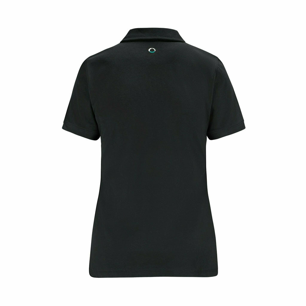 Mercedes Benz AMG Petronas F1 Women's Classic Polo Shirt -Black Polos Dark Slate Gray