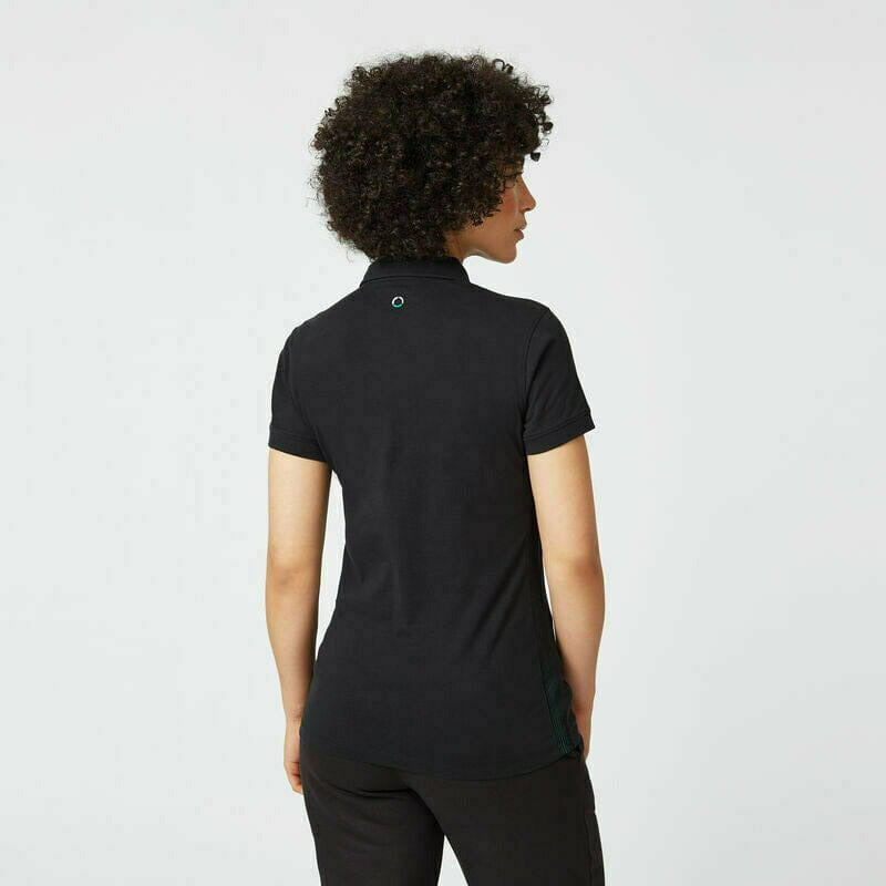 Mercedes Benz AMG Petronas F1 Women's Classic Polo Shirt -Black Polos Black