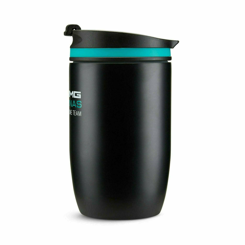 Mercedes Benz AMG Petronas F1 Thermal Drink Tumbler -Black Drinkware Black