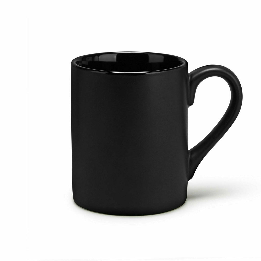 Mercedes Benz AMG Petronas F1 Logo Mug-Black/White Drinkware Black