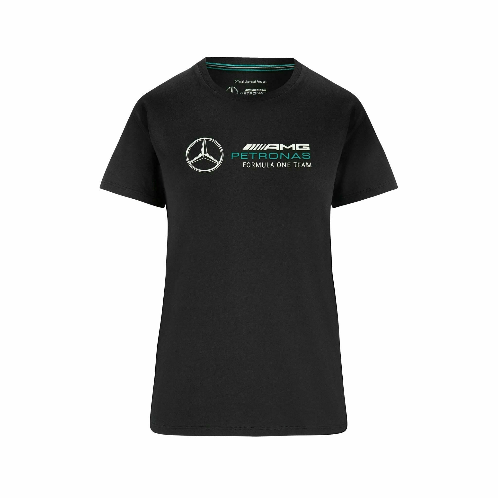 Mercedes-AMG F1 Women's Large Logo T-Shirt - Black – CMC Motorsports® Mercedes-AMG F1 Women's Large Logo T-Shirt - Black – CMC Motorsports®