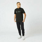 Mercedes Benz AMG Petronas F1 Unisex Large Logo T-Shirt - Black/Gray/White T-shirts Lavender