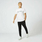 Mercedes Benz AMG Petronas F1 Unisex Large Logo T-Shirt - Black/Gray/White T-shirts Light Gray