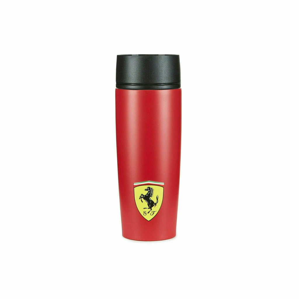 Scuderia Ferrari Thermal Mug- Matte Red Drinkware Maroon