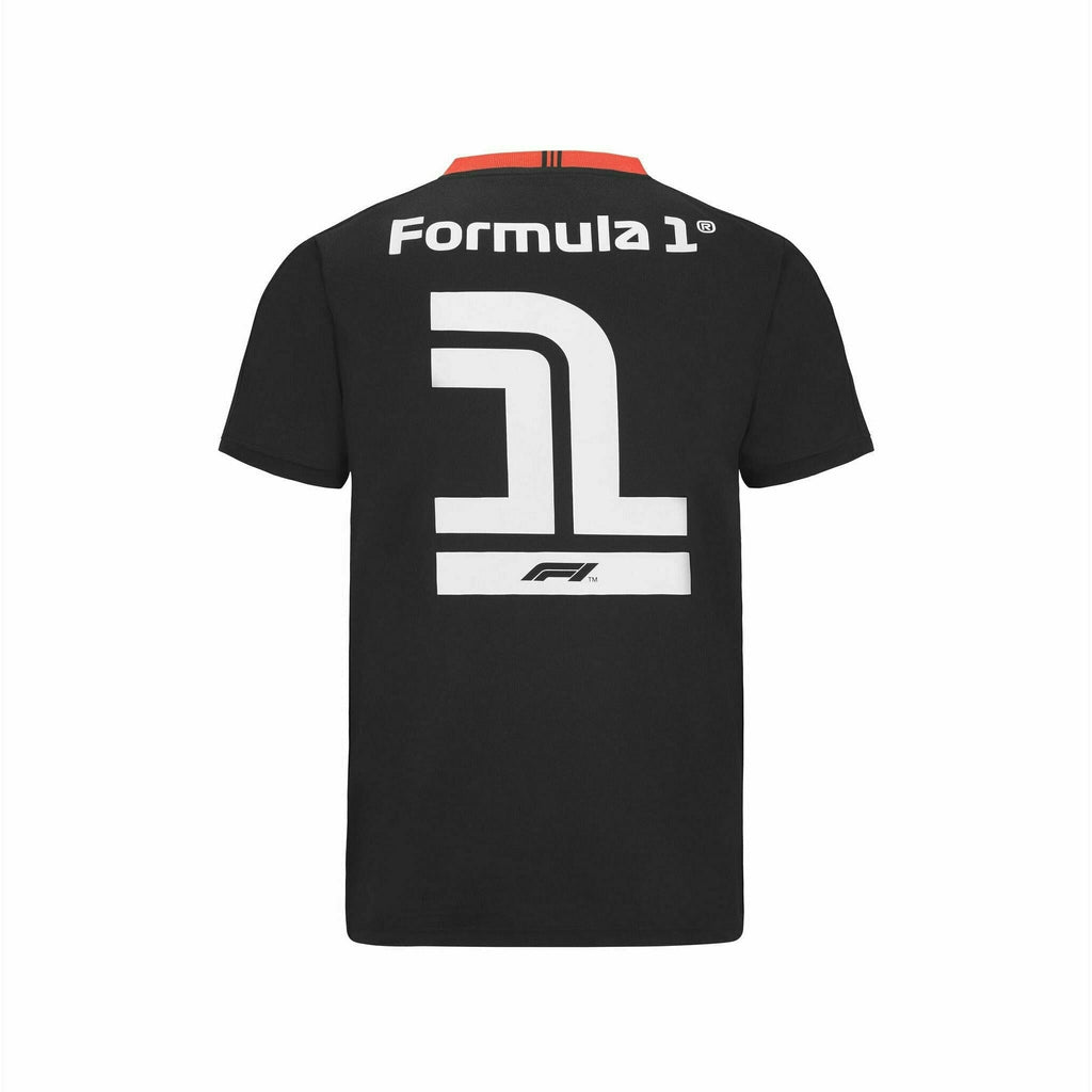 Formula 1 Tech Collection F1 Men's Soccer T-Shirt - Black T-shirts Dark Slate Gray