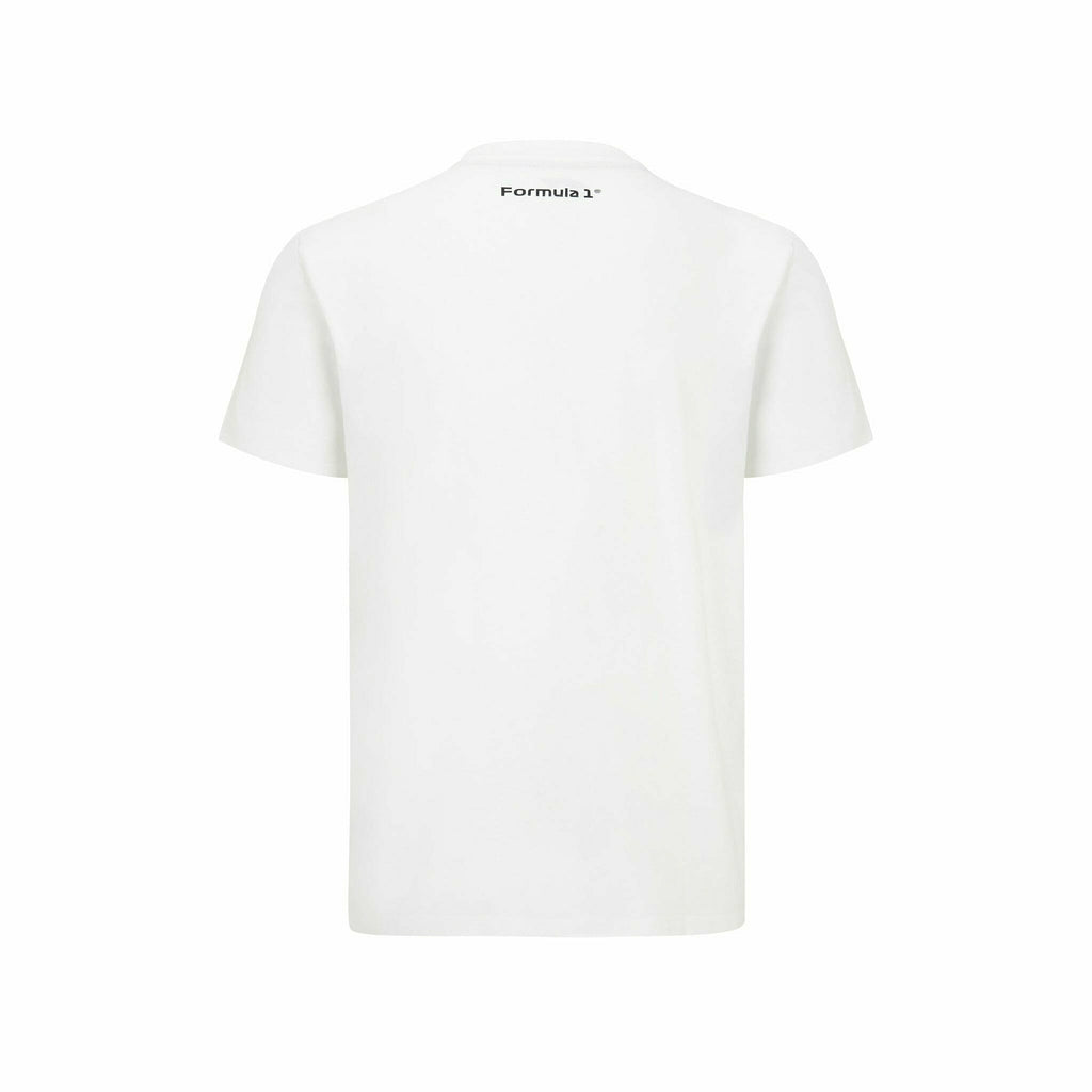 Formula 1 Tech Collection F1 Unisex Flag Graphic T-Shirt - White T-shirts White Smoke