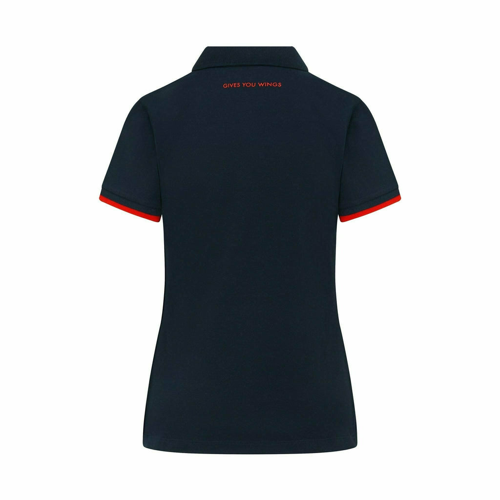 Red Bull Racing F1 Women's Classic Polo Shirt - Navy/White Polos Dark Slate Gray