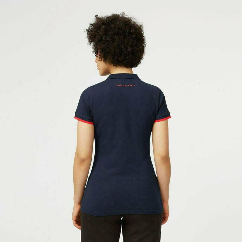 Red Bull Racing F1 Women's Classic Polo Shirt - Navy/White Polos Dark Slate Gray