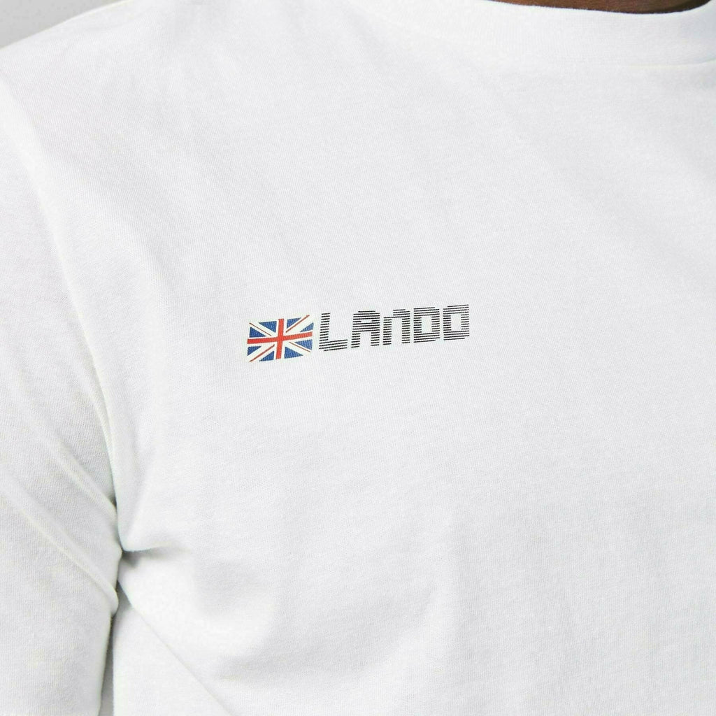 McLaren F1 Men's Lando Norris #4 T-Shirt - Black/White T-shirts Rosy Brown