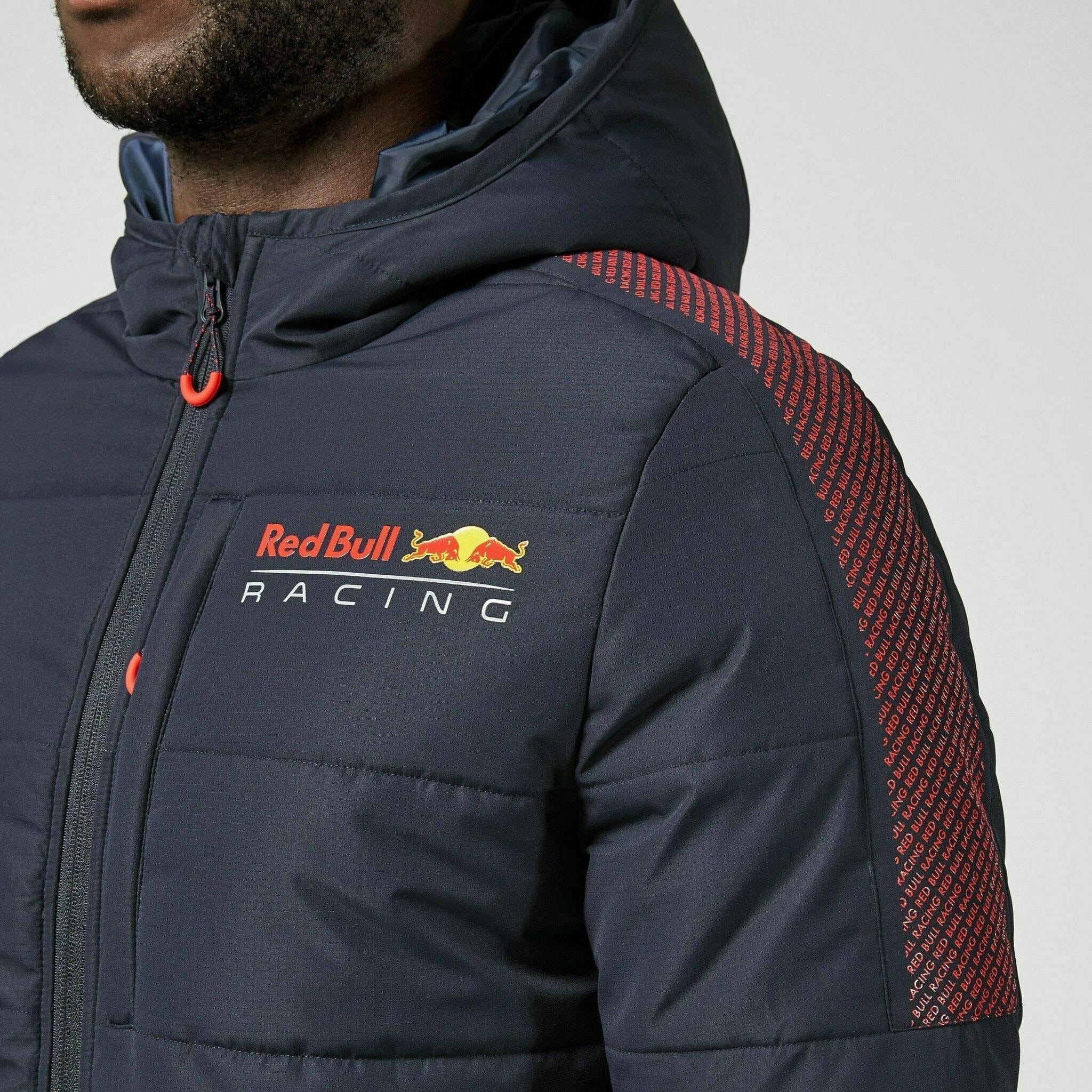 graduate School Country relief Red Bull Racing F1 Men's Padded Jacket- Navy – CMC Motorsports®