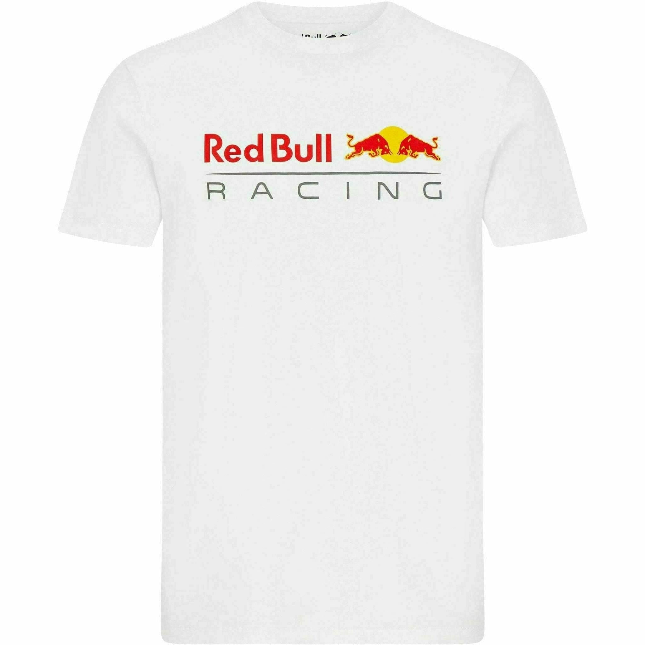 Red Bull Racing Merch Red Bull Racing Large Logo T-Shirt White Unisex T- Shirt