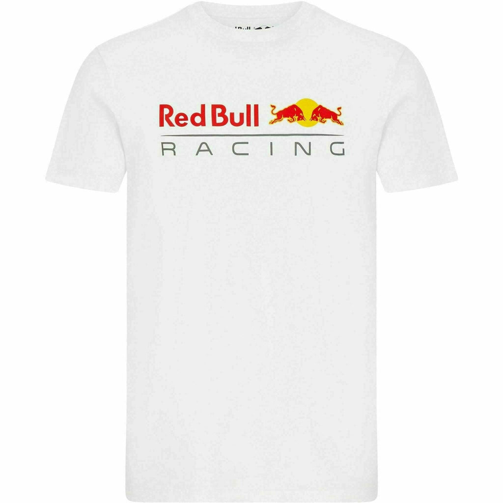 Red Bull Racing F1 Men's Large Logo T-Shirt - Navy/White/Orange T-shirts White Smoke