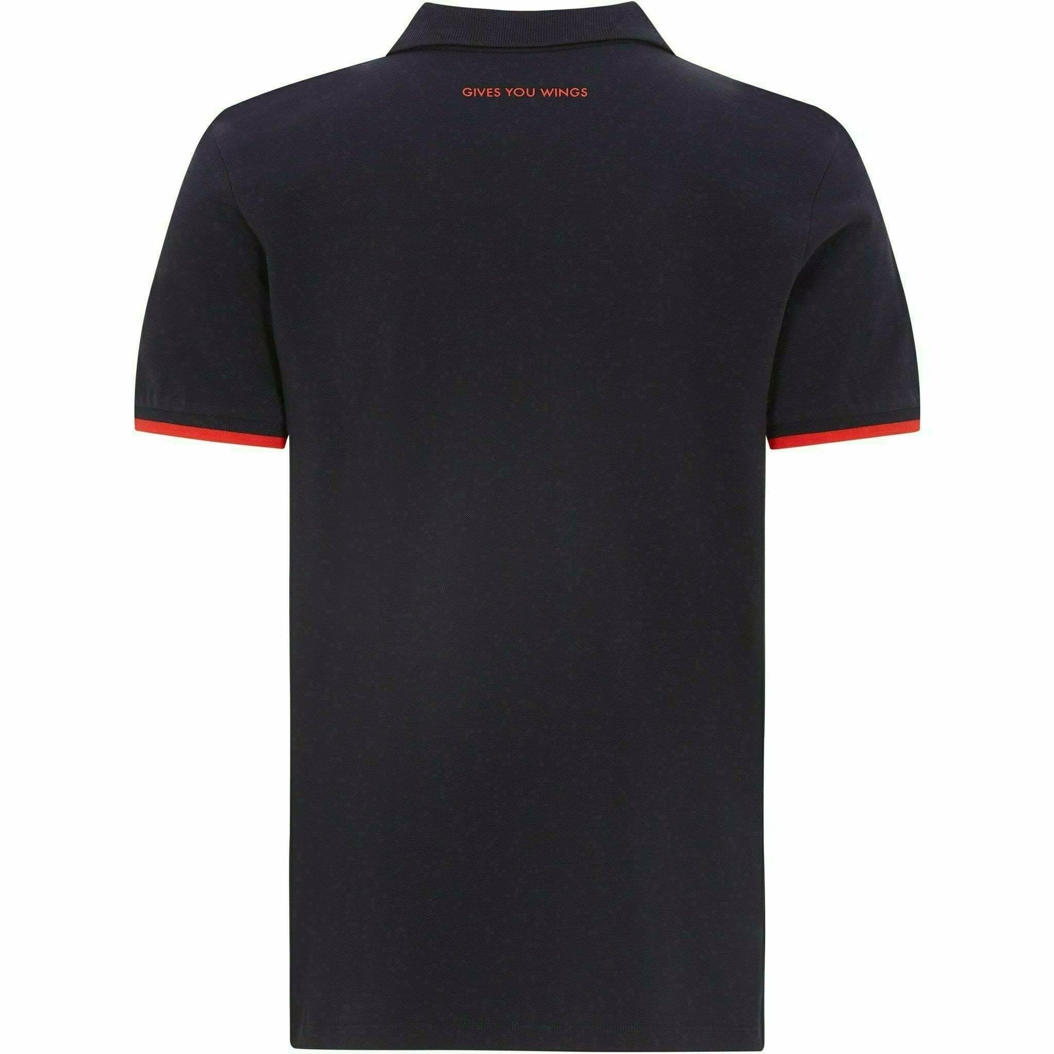 Red Bull Racing F1 Men's Classic Polo Shirt -Navy/White Polos Dark Slate Gray