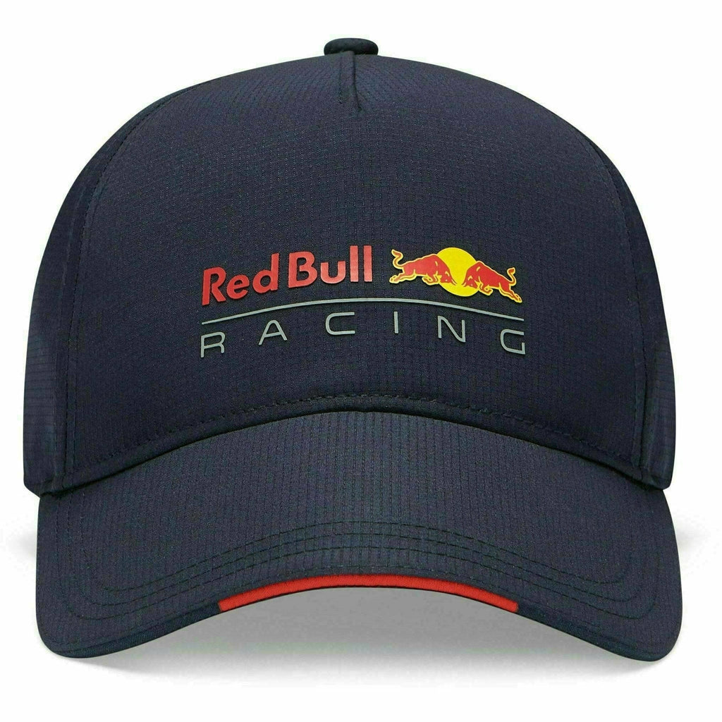Red Bull Racing F1 Classic Hat - Navy/Orange/Dark Green Hats Dark Slate Gray
