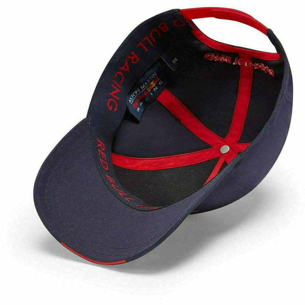 Red Bull Racing F1 Classic Hat - Navy/Orange/Dark Green Hats Dark Slate Gray