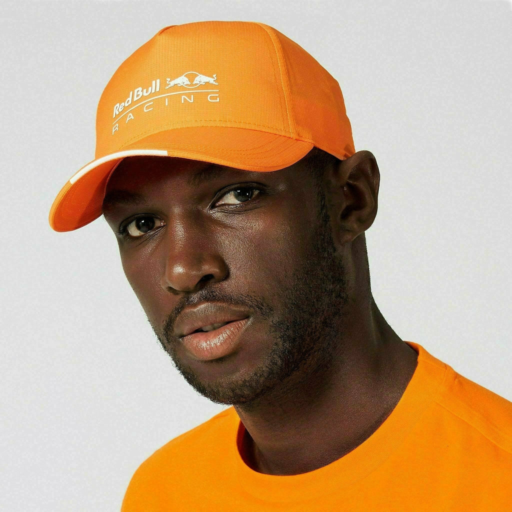Red Bull Racing F1 Classic Hat - Navy/Orange/Dark Green Hats Dark Orange