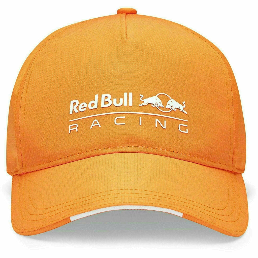 Red Bull Racing F1 Classic Hat - Navy/Orange/Dark Green Hats Sandy Brown