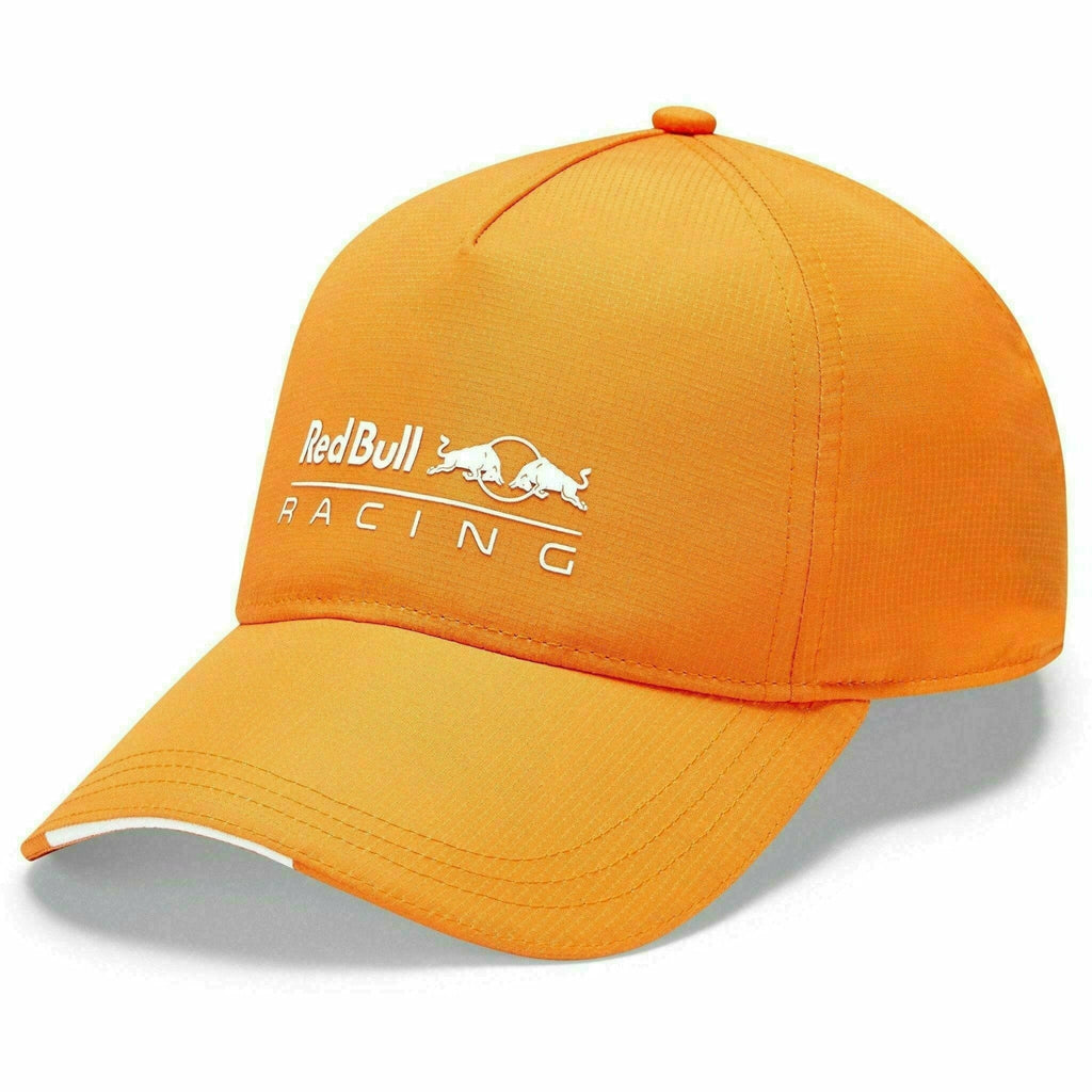 Red Bull Racing F1 Classic Hat - Navy/Orange/Dark Green Hats Goldenrod
