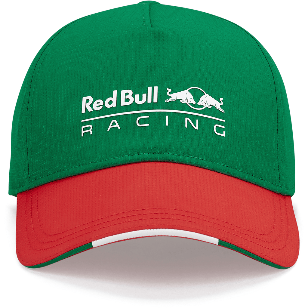 Red Bull Racing F1 Classic Hat - Navy/Orange/Dark Green Hats Sea Green