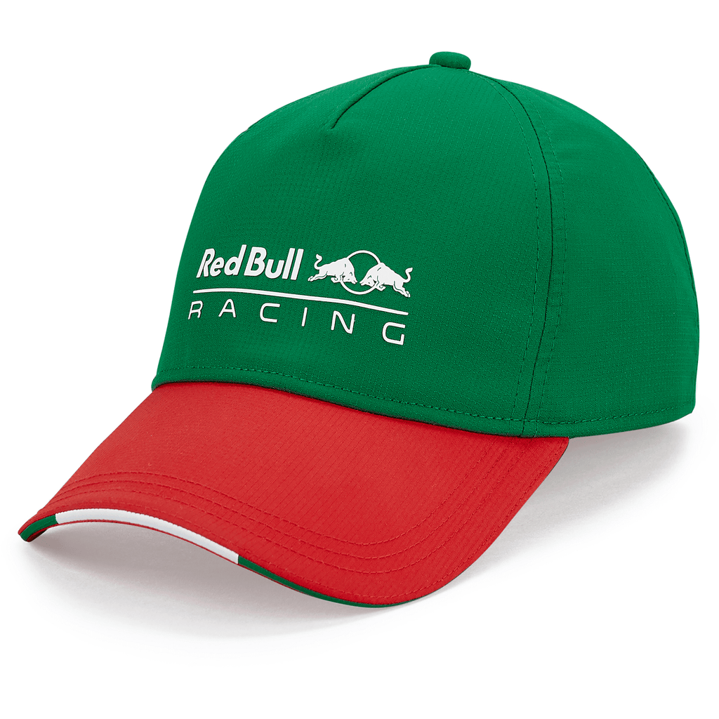 Red Bull Racing F1 Classic Hat - Navy/Orange/Dark Green Hats Sea Green