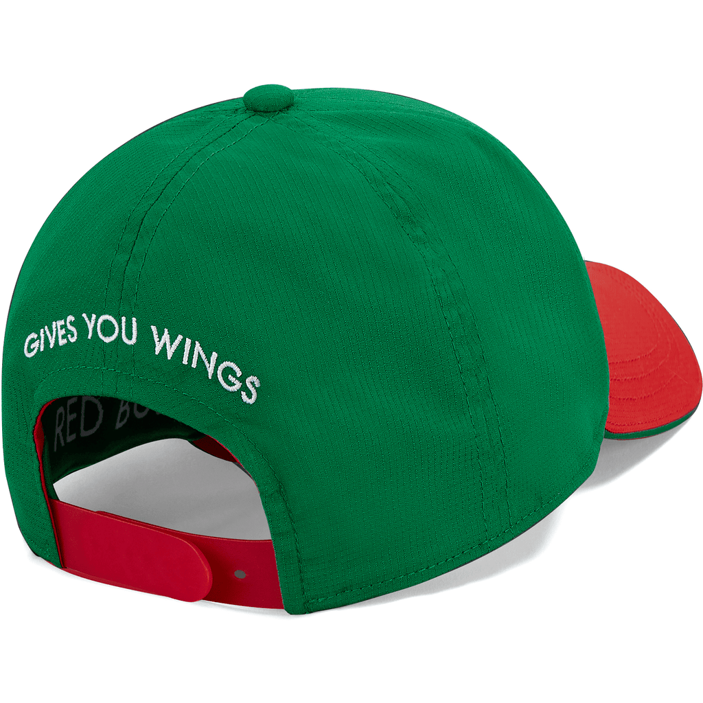 Red Bull Racing F1 Classic Hat - Navy/Orange/Dark Green Hats Forest Green