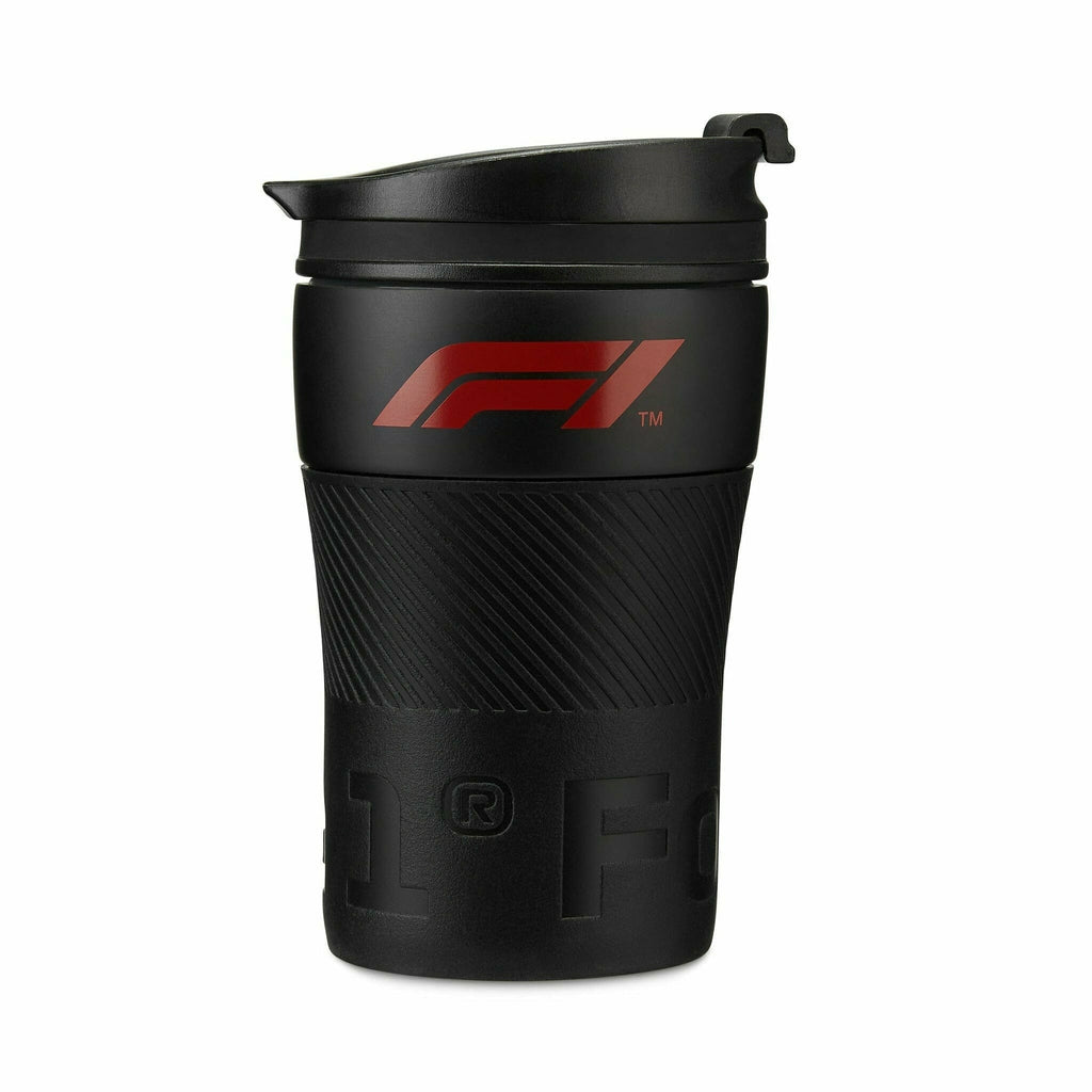 Formula 1 Tech Thermal Travel Mug- Black Drinkware Black