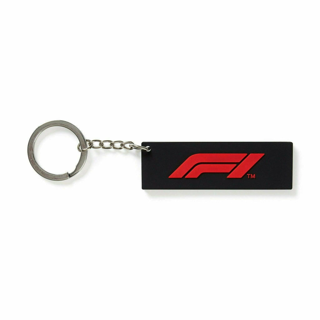 Formula 1 Tech Collection F1 Logo Keychain- Red/Black Keyrings Light Pink